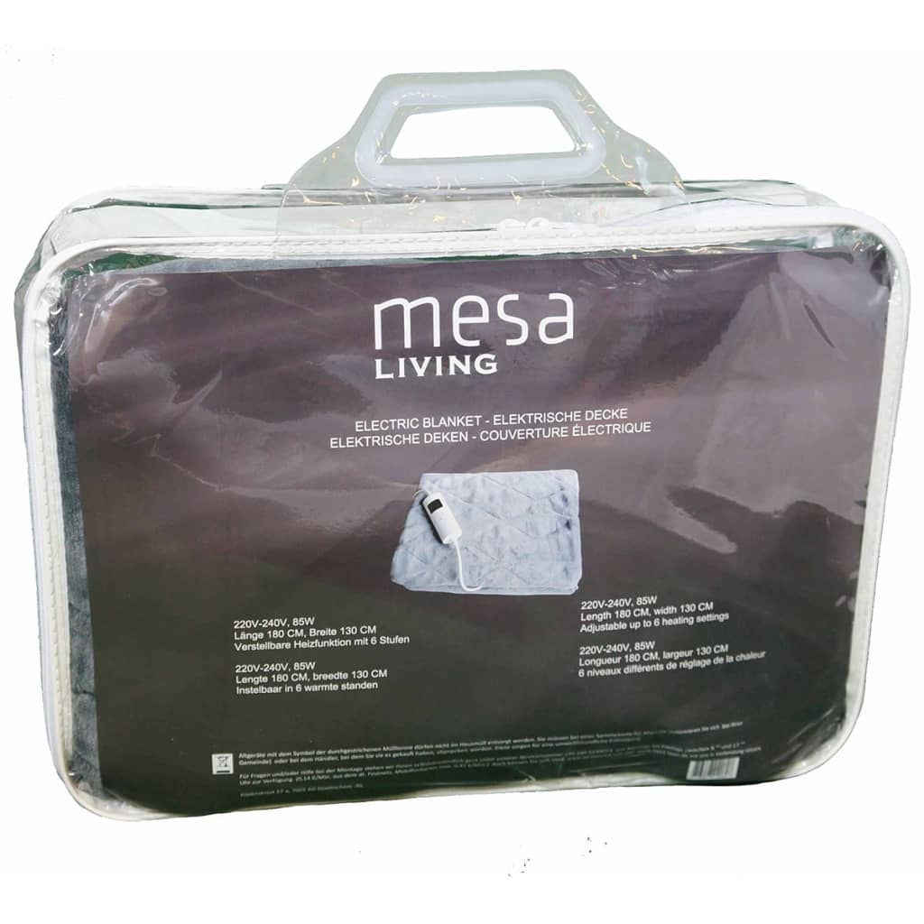 Mesa Living Elektrische Deken 180X130 Cm 804.080