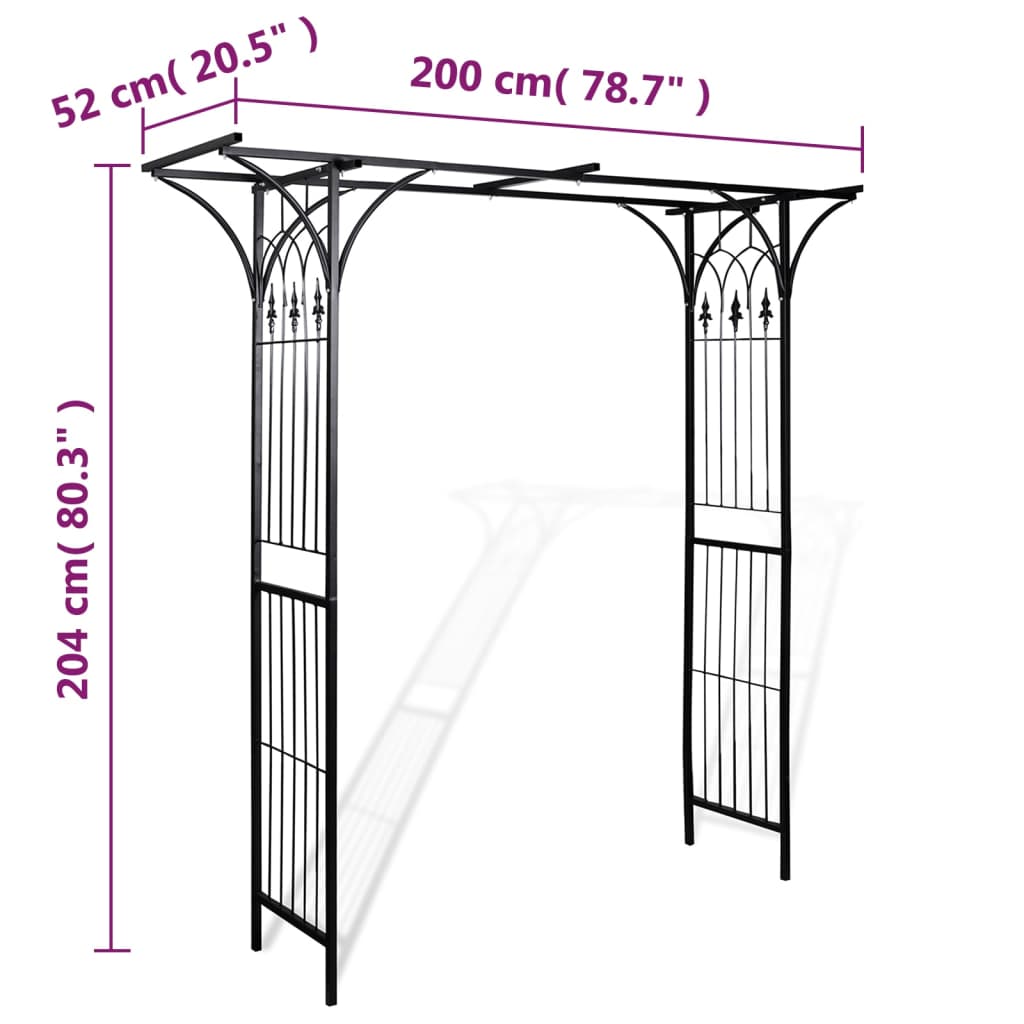 Tuinboog 200X52X204 Cm