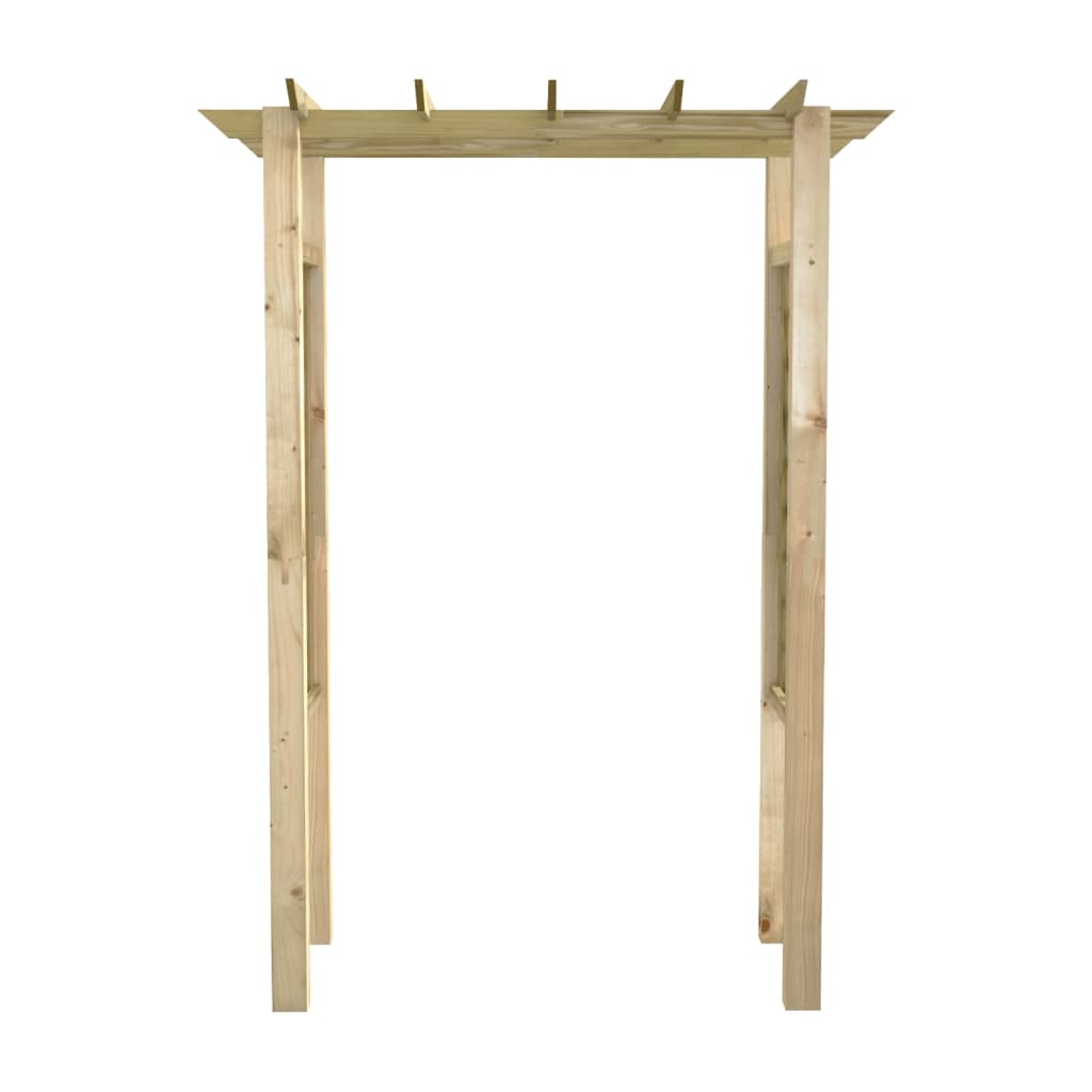 Rozenboog 150X60X204 Cm Geïmpregneerd Hout