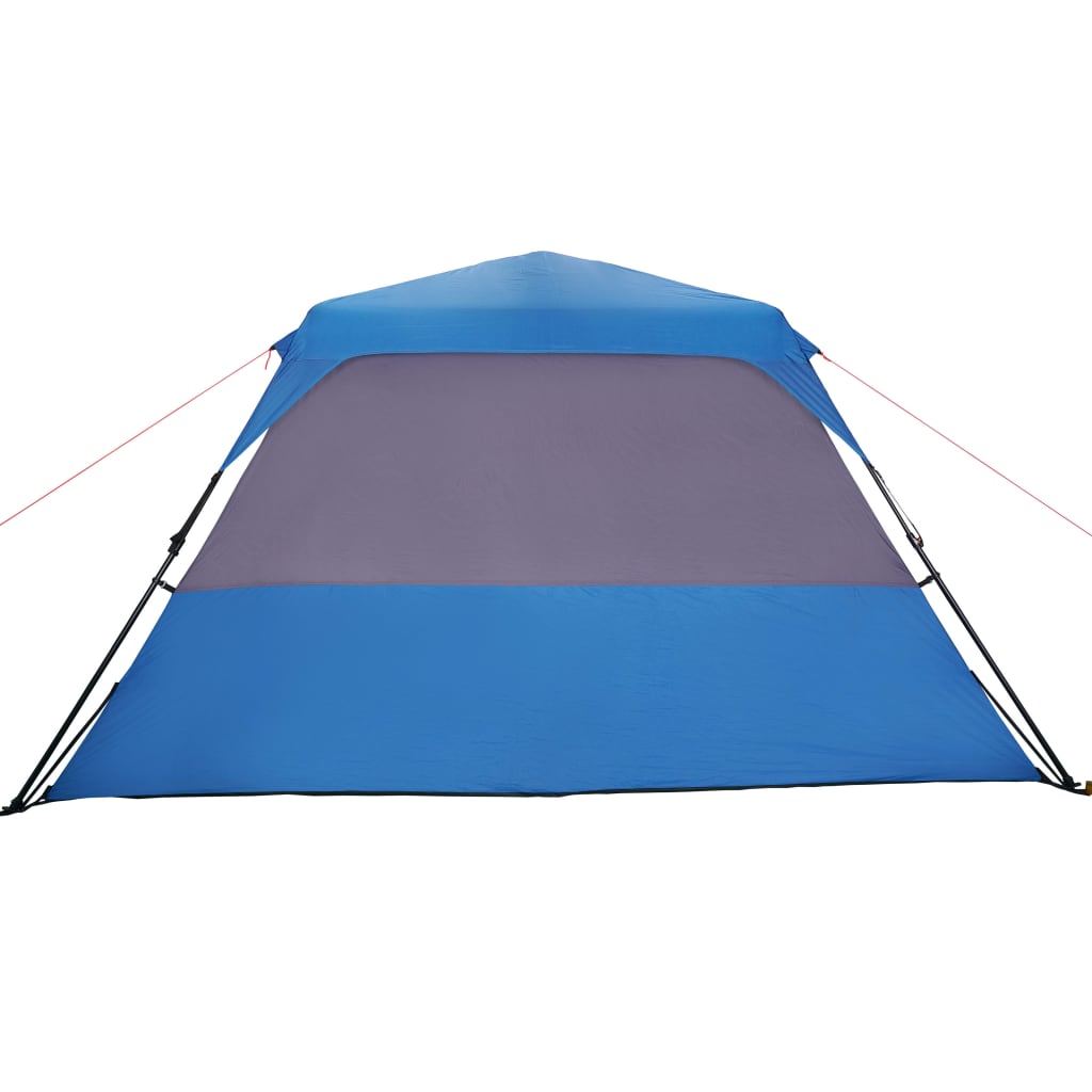 Tent 6-Persoons 344X282X192 Cm Blauw