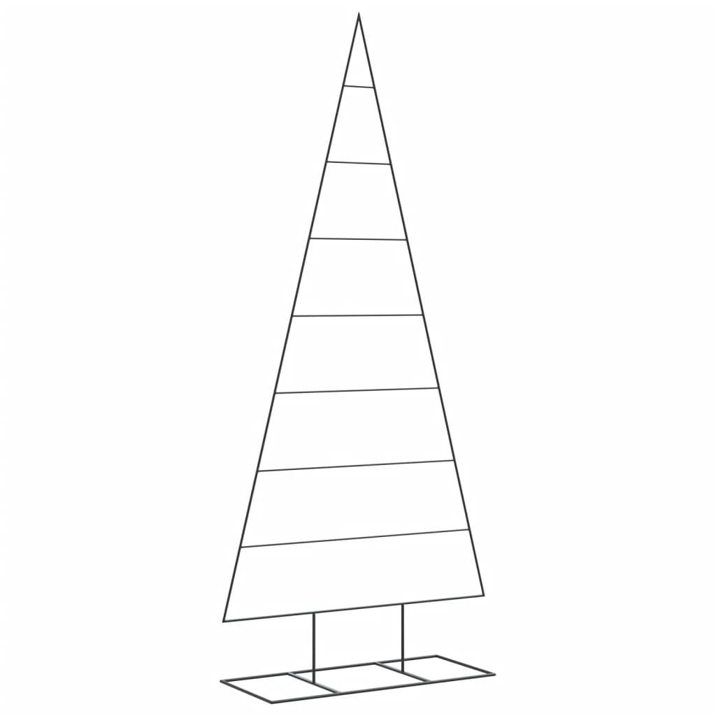 Kerstdecoratie Kerstboom Metaal Zwart