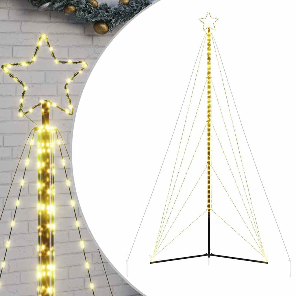 Kerstboomverlichting 615 Warmwitte Led's 404,5 Cm