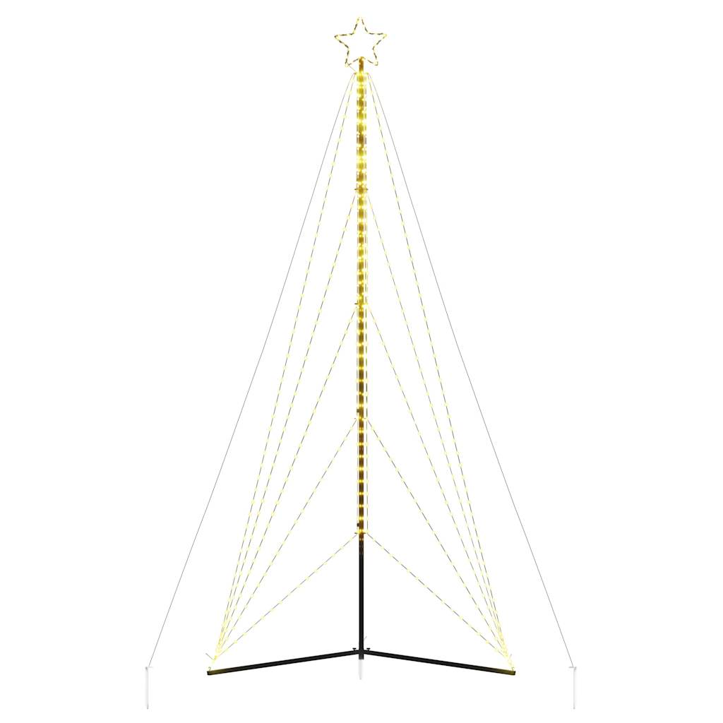 Kerstboomverlichting 615 Warmwitte Led's 404,5 Cm