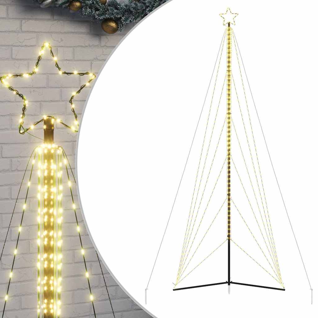 Kerstboomverlichting 861 Warmwitte Led's 478 Cm