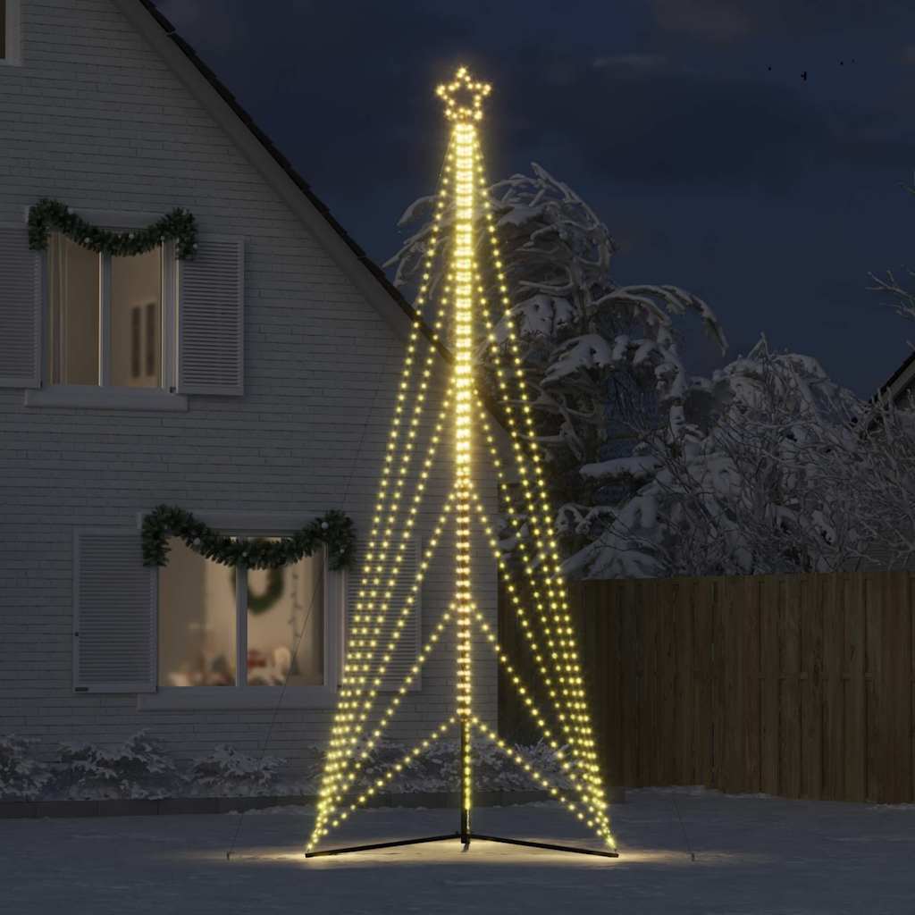 Kerstboomverlichting 861 Warmwitte Led's 478 Cm