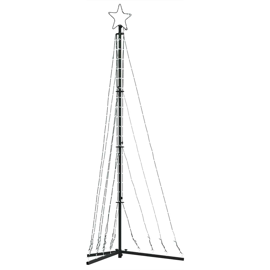 Kerstboomverlichting 339 Blauwe Led's 187 Cm