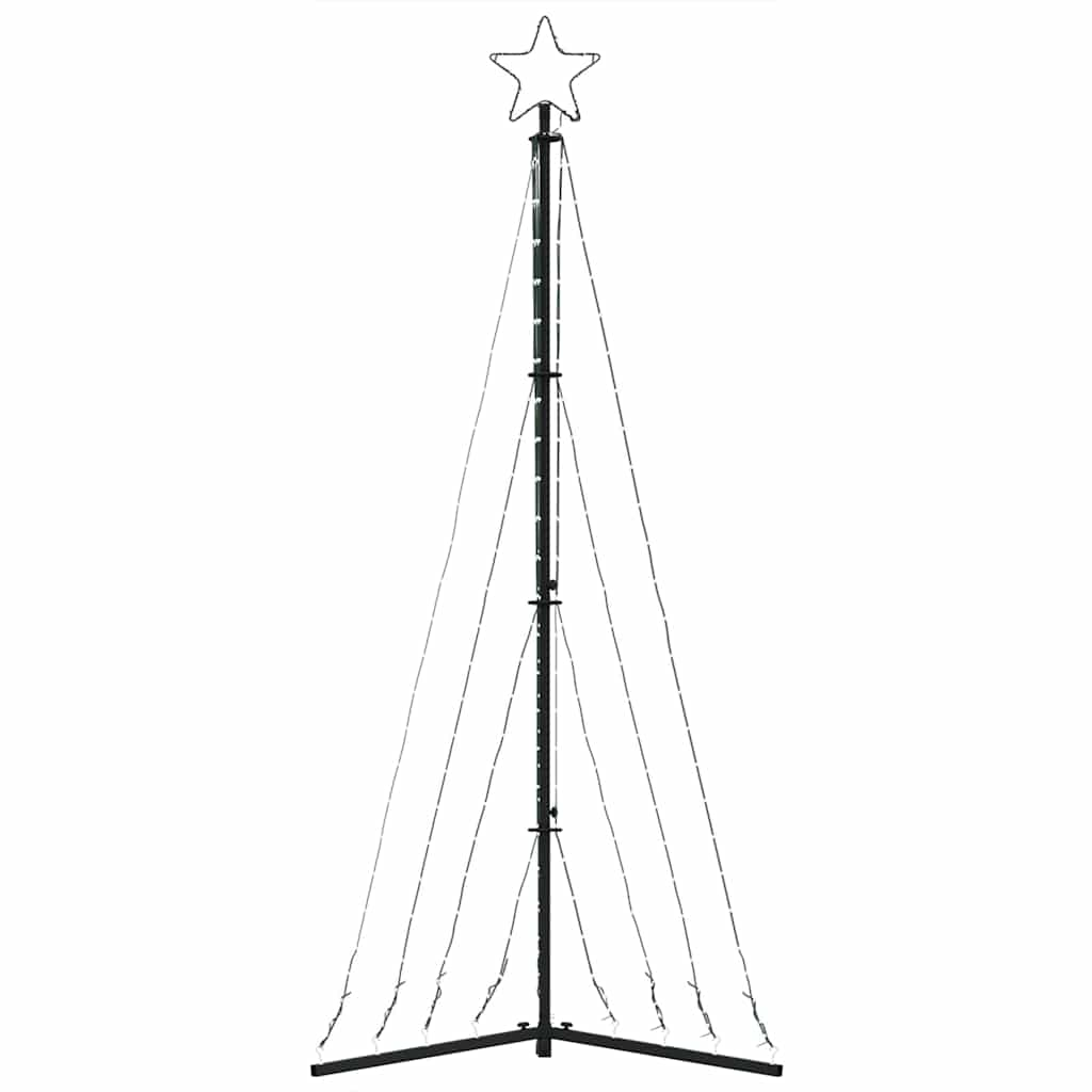 Kerstboomverlichting 339 Blauwe Led's 187 Cm