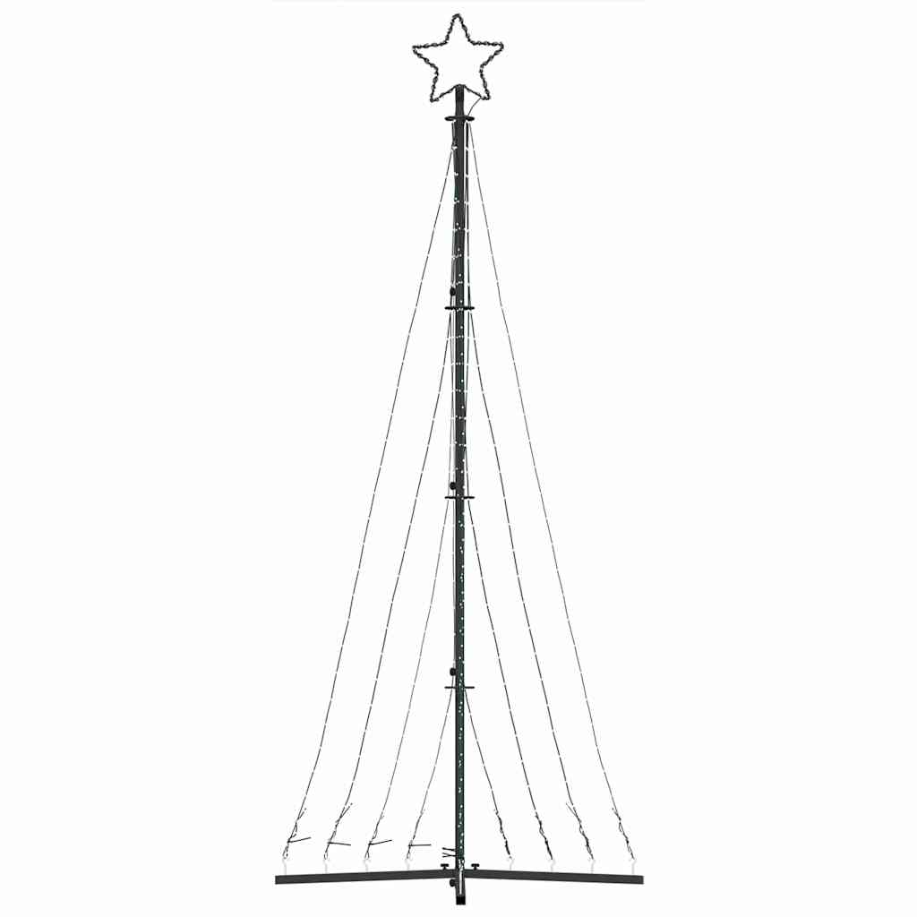 Kerstboomverlichting 447 Koudwitte Led's 249 Cm