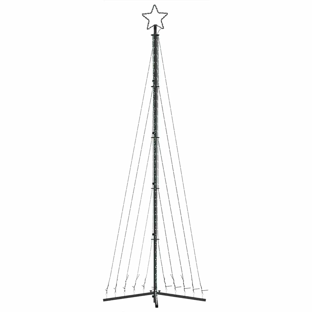 Kerstboomverlichting 495 Blauwe Led's 300,5 Cm