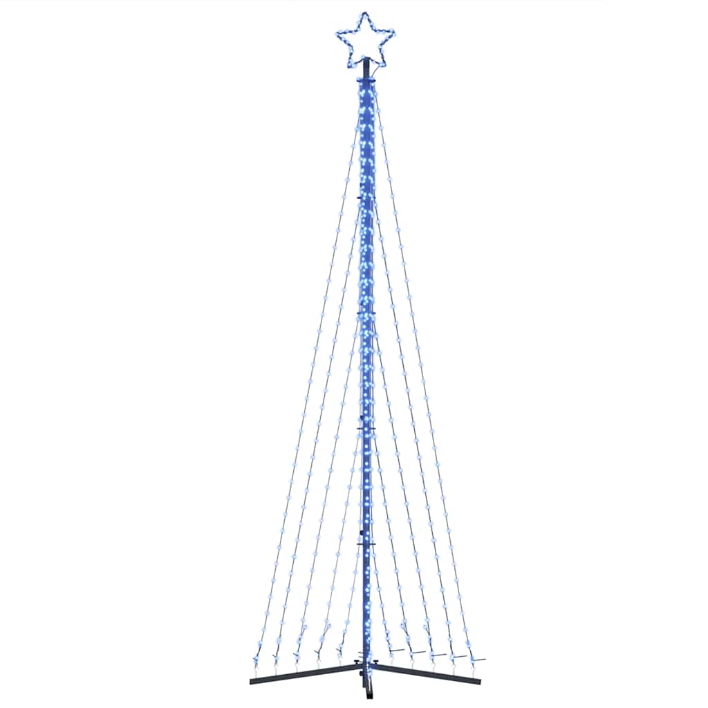 Kerstboomverlichting 495 Blauwe Led's 300,5 Cm