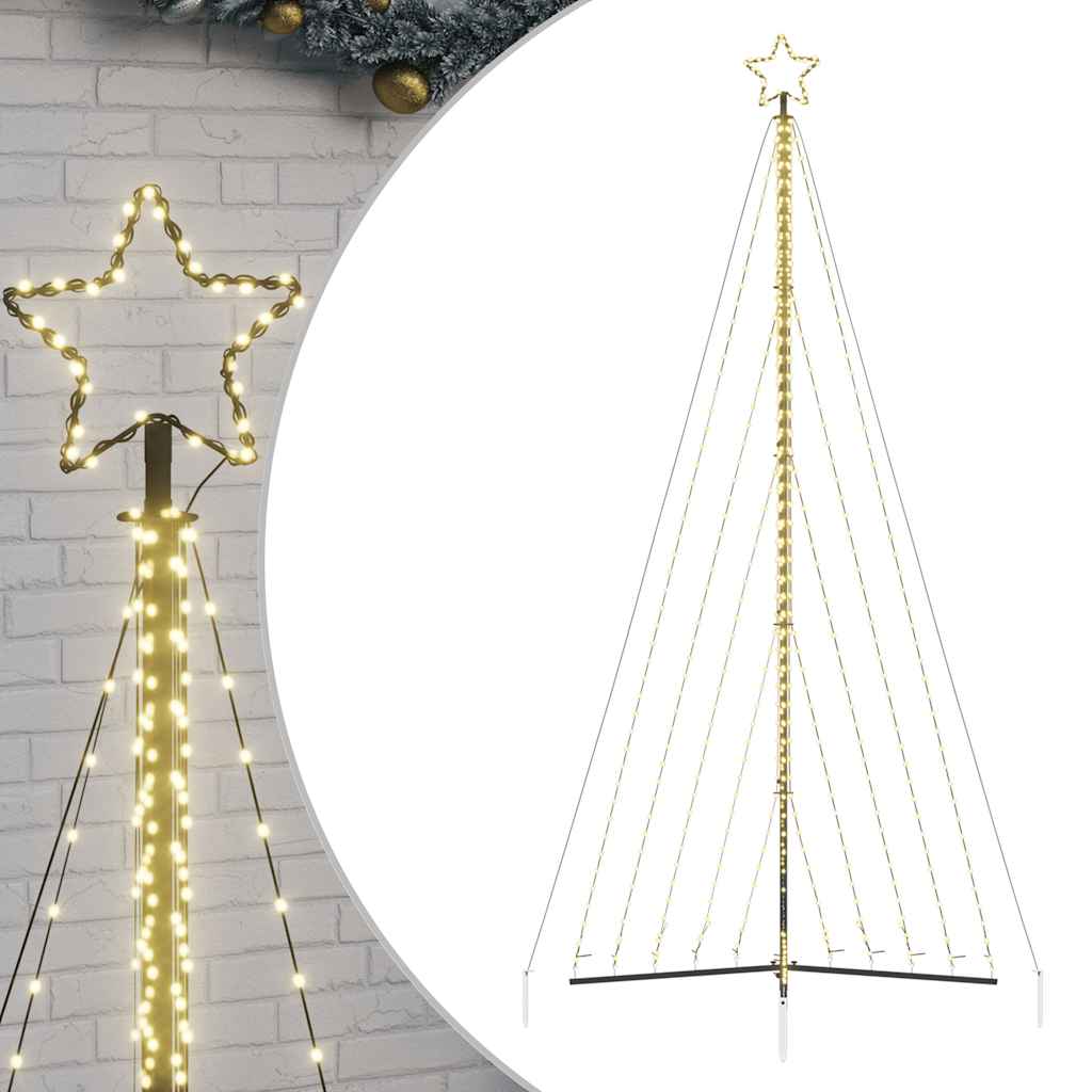 Kerstboomverlichting 570 Warmwitte Led's 399 Cm