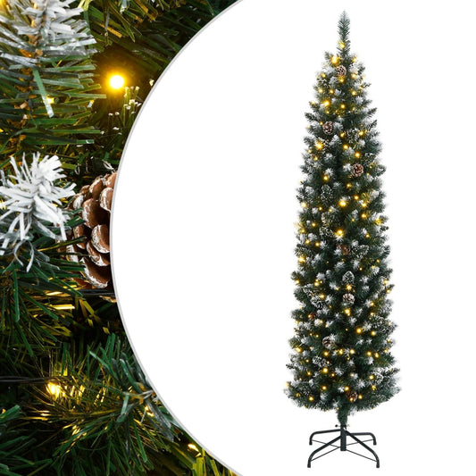 Kunstkerstboom Smal Met 300 Led's